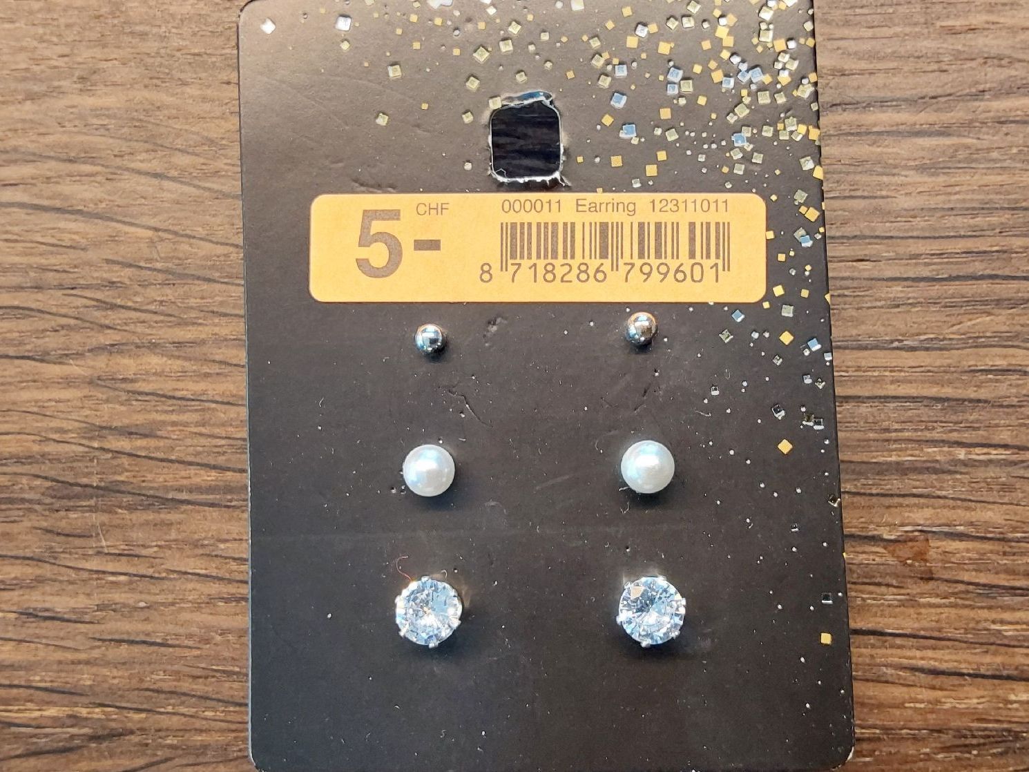 Orecchini pendenti & Orecchini a lobo: 3 Paar Ohrstecker neu – Nuovo e nell'imballaggio originale da Köniz venduto da scopello12 1