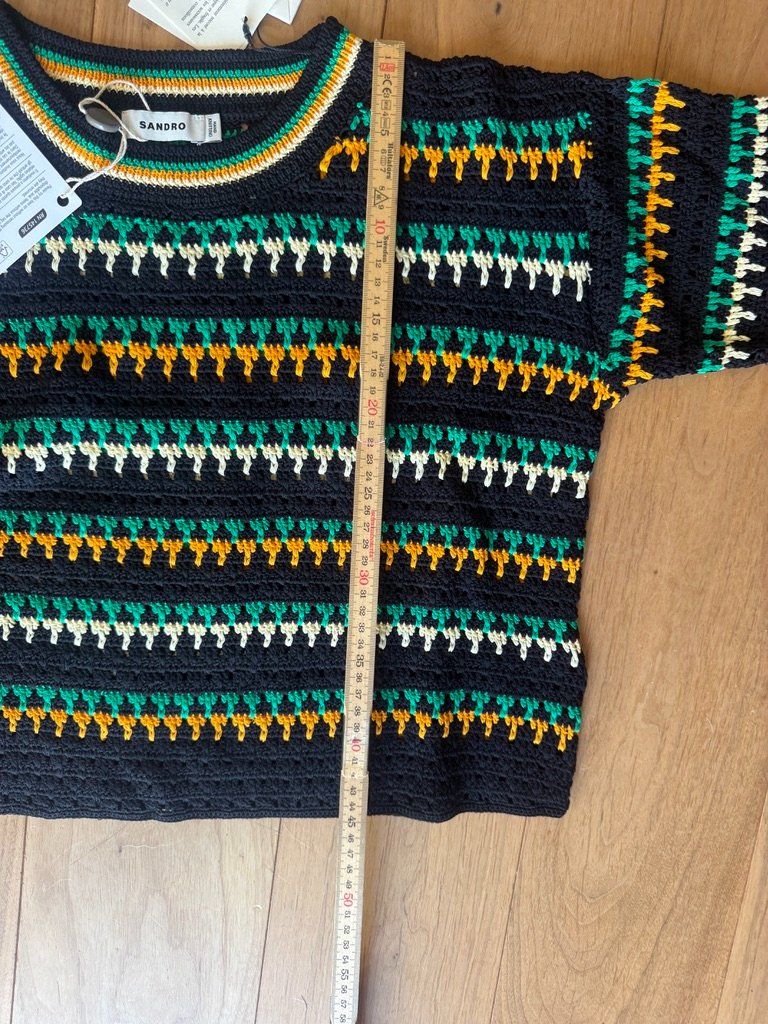 Sandro Maglioni & Felpe: New Sandro crochet sweater - Size 1 – Nuovo e nell'imballaggio originale da St-Sulpice VD venduto da juhdu 2