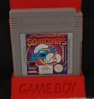 jeux game boy le cauchemar des schtroumpfs 