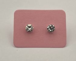 Glitzernde Ohrstecker mittel – neu