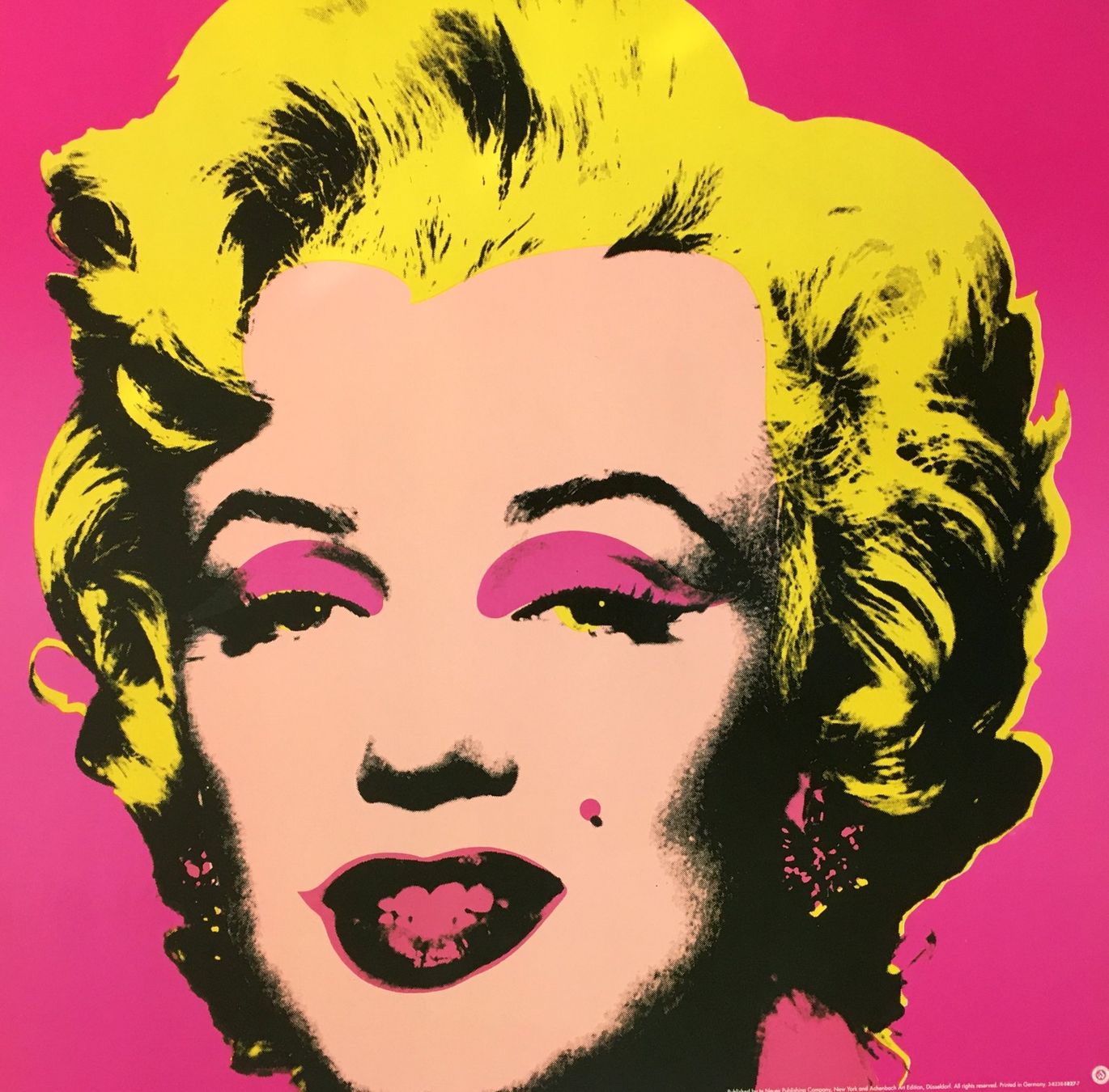 Grafica & Litografie: Andy Warhol       "Marilyn pink"  KUNSTDRUCK – Usato da Nennigkofen venduto da Schamane75 1