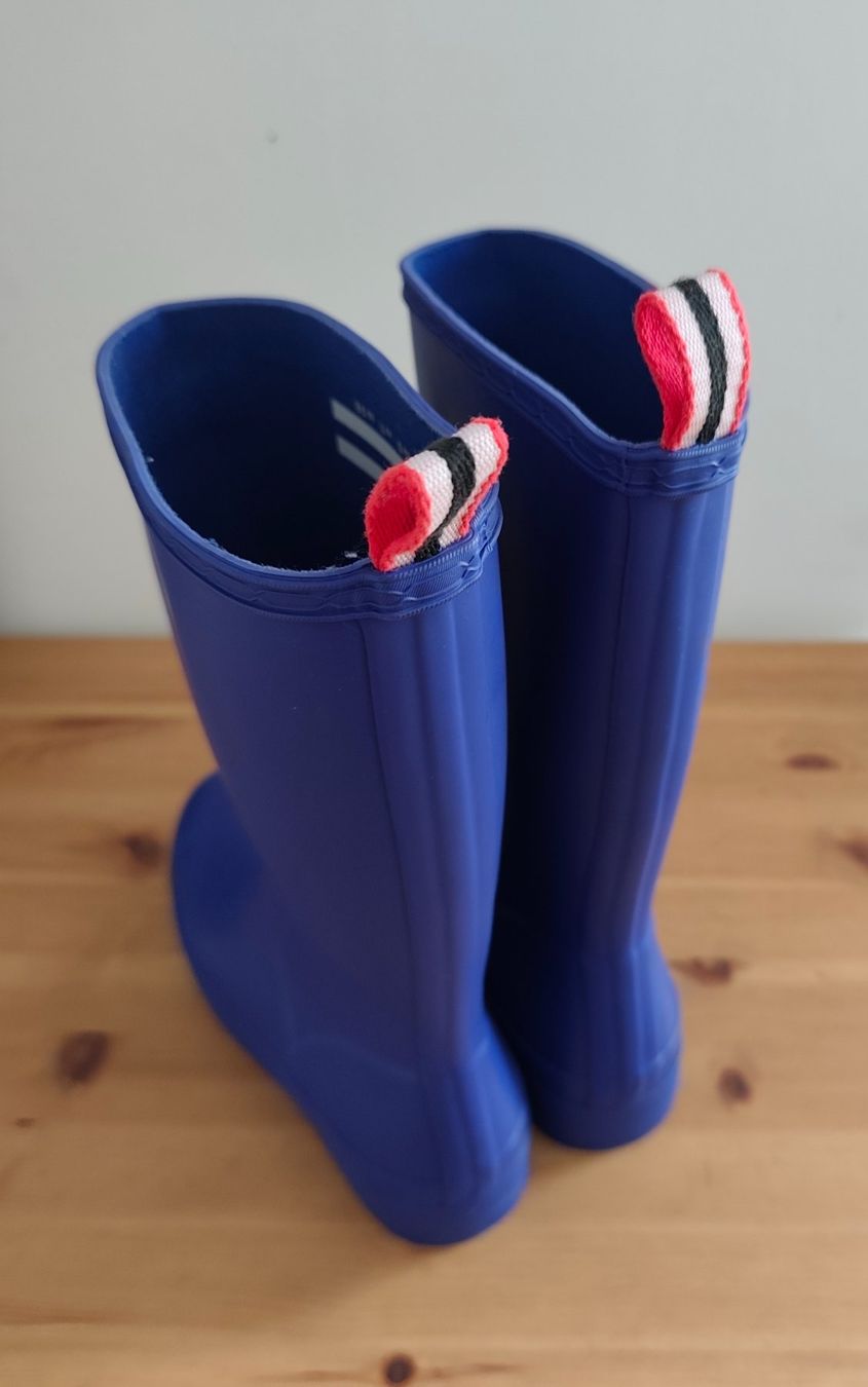 Hunter Scarpe da donna: HUNTER Gummistiefel in blau, Grösse 38 – Nuovo (secondo la descrizione) da Rheineck venduto da Polcadot 2