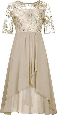 Cocktailkleid neu + ungetragen aus Chiffon, Gr. S/M, midi