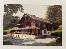 Alte Ansichtskarte Kurhaus Längeneysbad Rüschegg BE, Top!