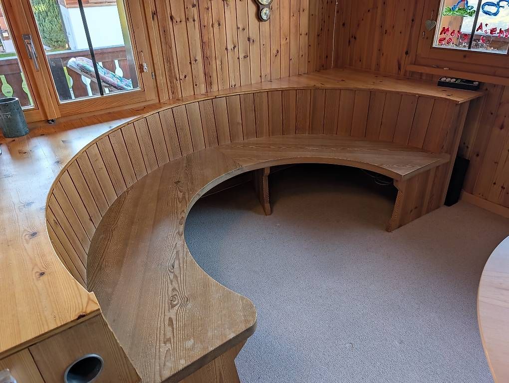 Panchine: Rundbank Holz Esszimmer  – Usato da Wallisellen venduto da Lostwalter27 1