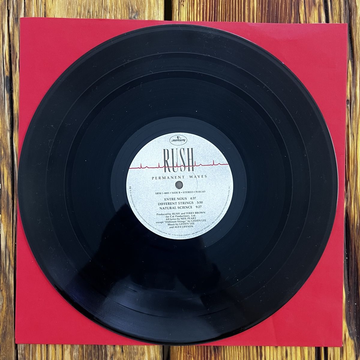Dischi in vinile: Rush "Permanent Waves" - Vinyl VG+ – Usato da Umiken venduto da mar_p7n9 4