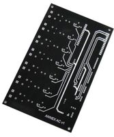 FR4 Platine schwarz eingefärbt