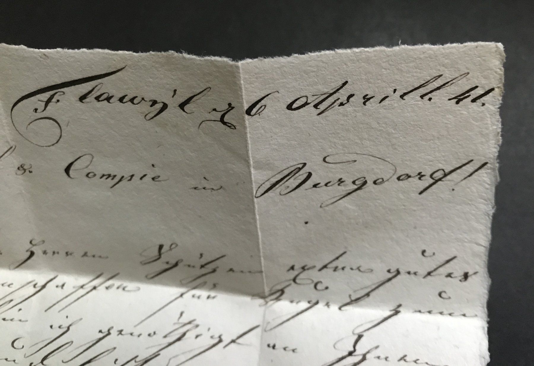 Tutti i francobolli: ANTIKER BRIEF MIT STEMPEL 1841 – Usato da Ostermundigen venduto da Kari1937 4