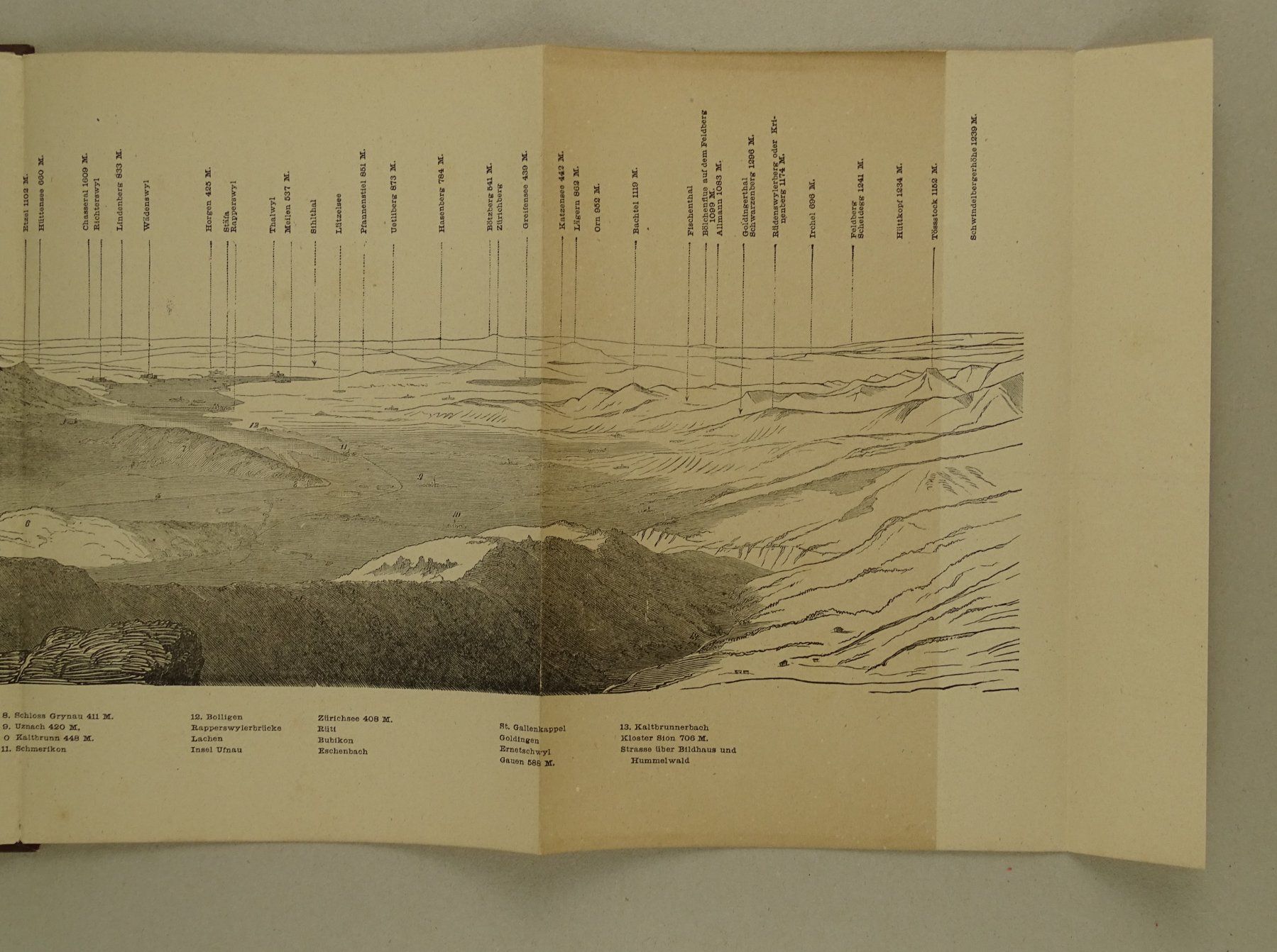 Bücher: PANORAMA VOM SPEER 1956 METER – Gebraucht aus Grüningen von Kartensammler 6