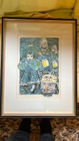 Lithografier mit Signatur, Nr 18
