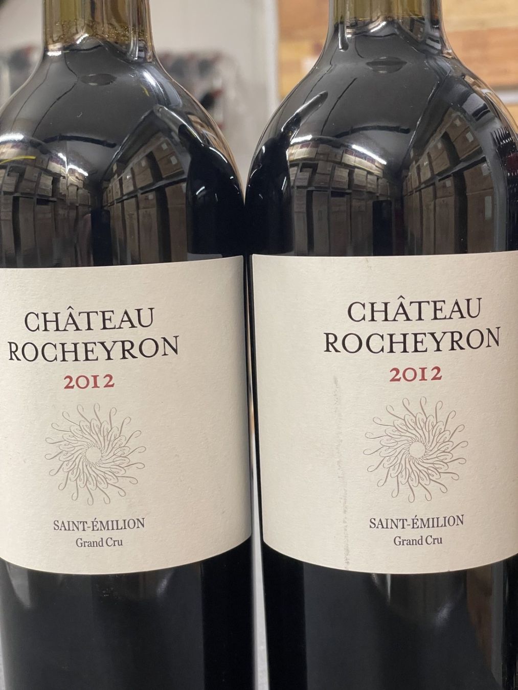 Vino: 2Fl. Château Rocheyron 2012 (Peter Sisseck !!) – Nuovo e nell'imballaggio originale da Zürich venduto da Basepoint 1