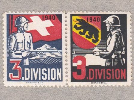 Tutti i francobolli: Kommandostäbe Wi 27 a postfrisch mit Abart – Usato da Bürglen TG venduto da StampGraf