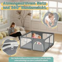 Krabbelgitter Laufgitter Spiel Lauf Baby stall Absperrgitter