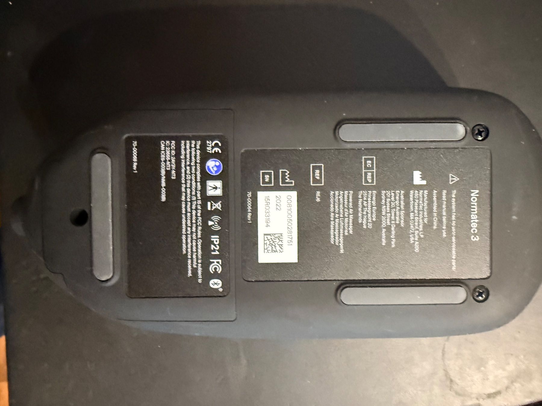 Dispositivi per massaggi: Normatec recovery boots – Usato da Zürich venduto da Vanadium01 1
