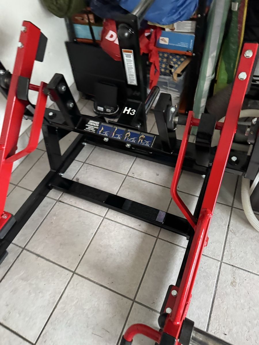 Hometrainer: Hammer Strength Ground Base Squat/High Pull-Top Zustand! – Usato da St. Margrethen SG venduto da taf_alb 2