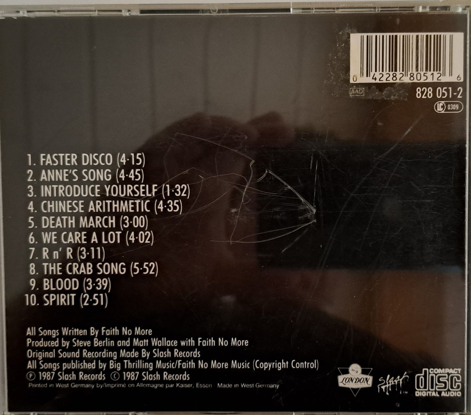 CD: Faith No More - Introduce Yourself – Usato da Tenniken venduto da mik_6mxg 9