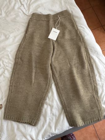 Wool joggers