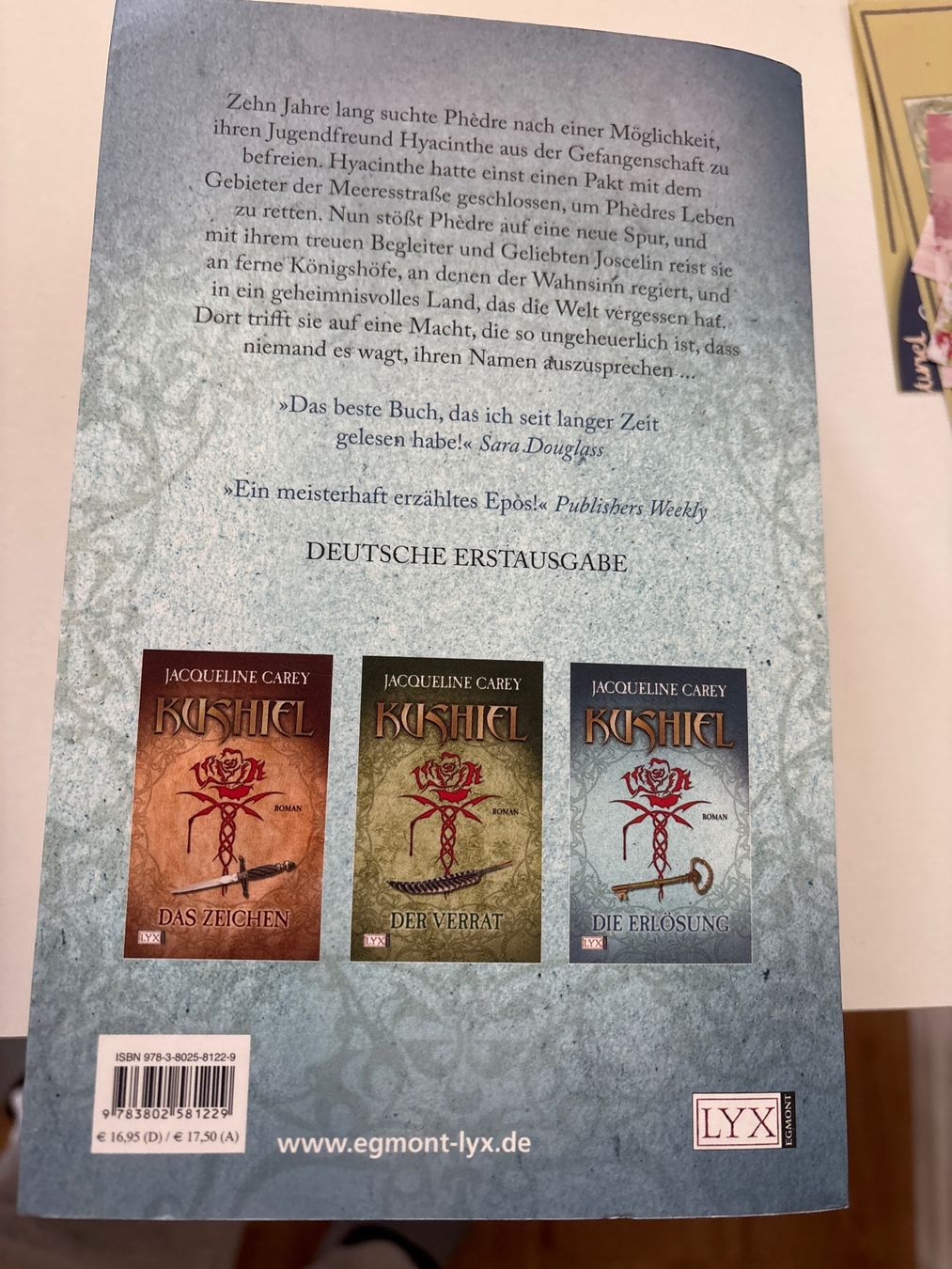 Livres: Kushiel 1 - 3 – D'occasion à Amriswil par SCHLOSSGEISTLI 3