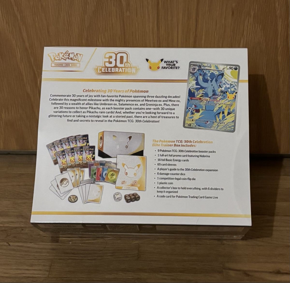 Pokémon Cartes à collectionner: Coffret Pokémon Elite Trainer Box 30th – Neuf (Voir description) à Grand-Lancy par Mario64 1