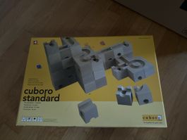 Cuboro Standard Kugelbahn Grundkasten 54 Holzwürfel neu