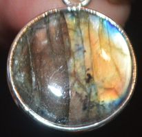 Anhänger L-3561 – Feuer Labradorit 24x19,5mm