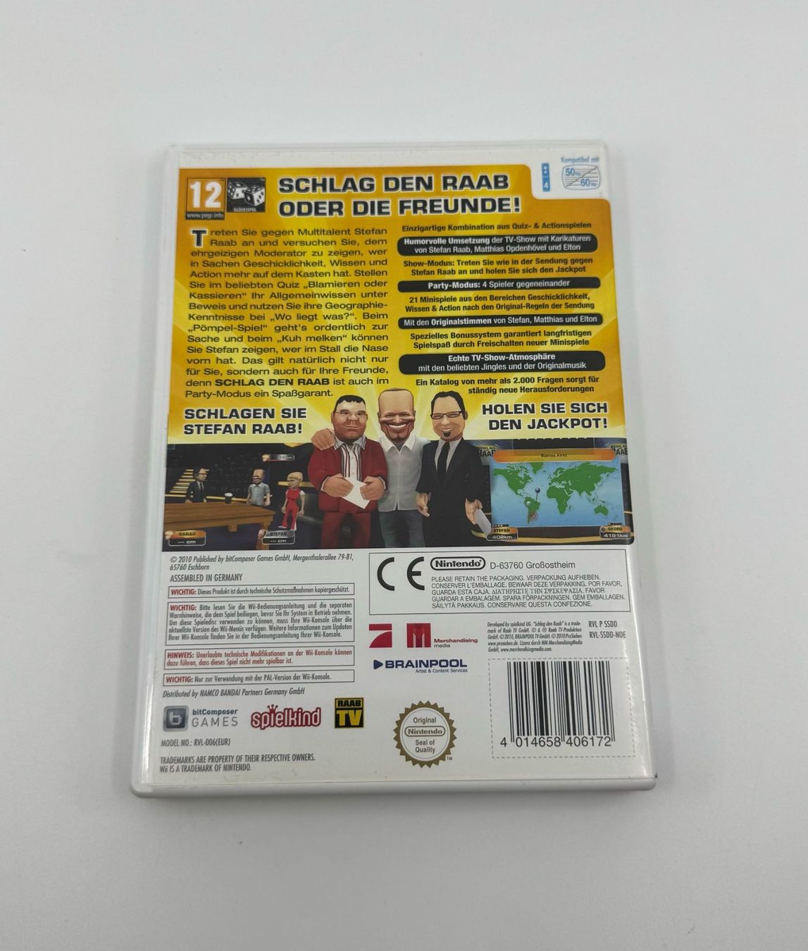 Giochi: Schlag den Raab (Wii) – Usato da Herisau venduto da Seyashop1 2