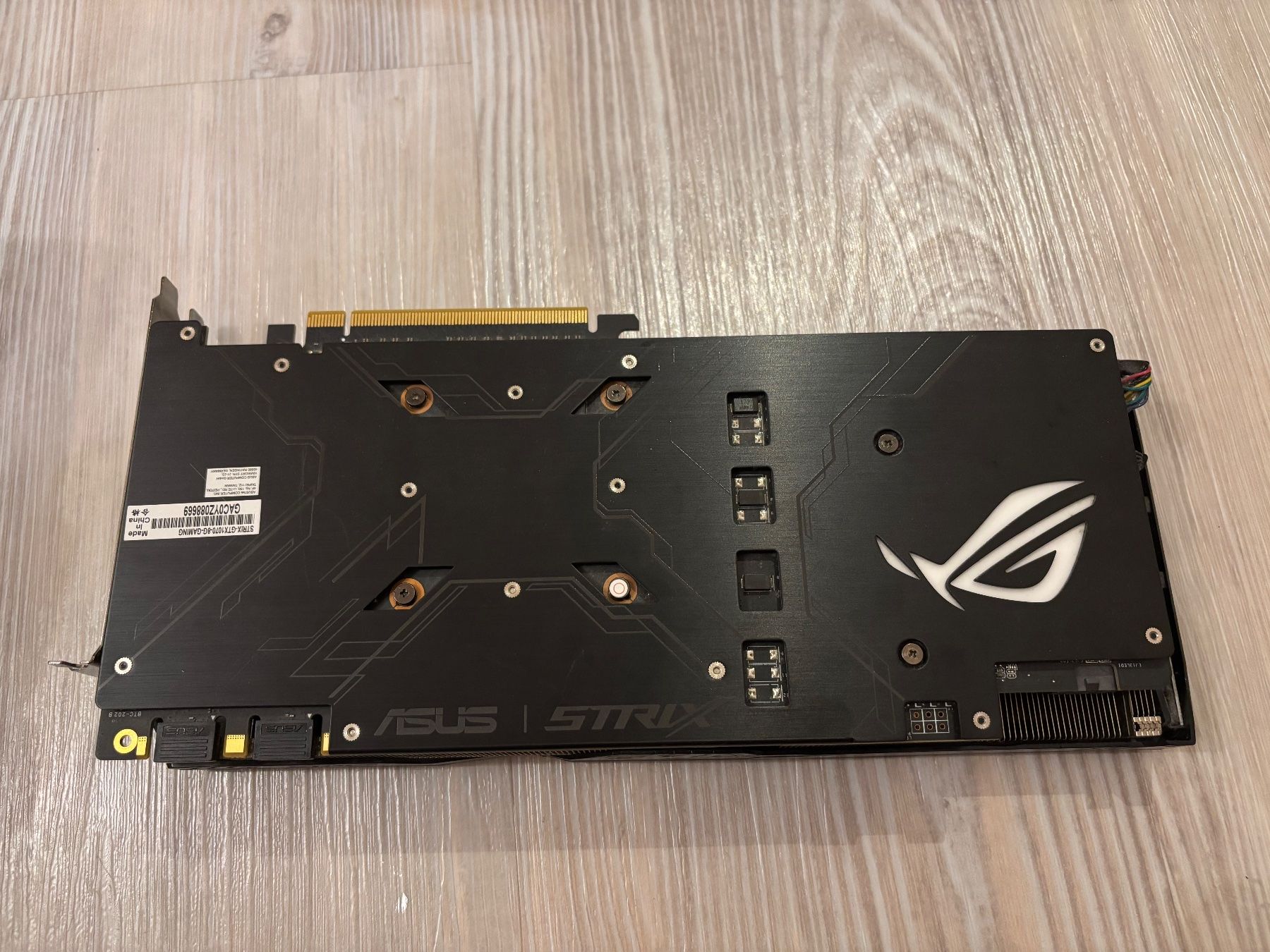 Nvidia Schede grafiche: Asus ROG GTX 1070 – Usato da Weinfelden venduto da PC_4_live 4