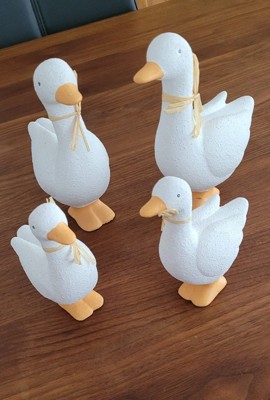 Statuette: 4 härzige Tonenten – Nuovo e nell'imballaggio originale da Kleindöttingen venduto da CorinaCoco