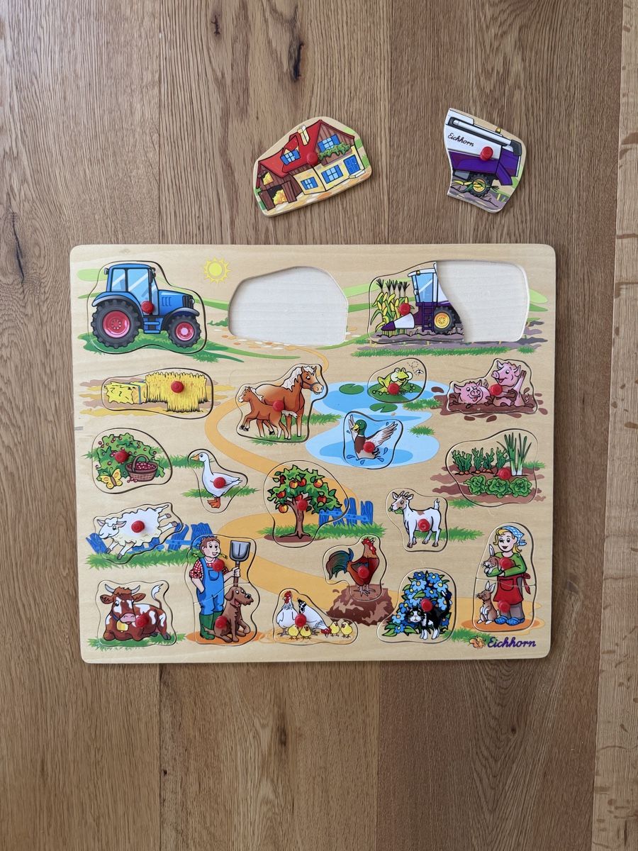 Eichhorn Puzzle: Eichhorn Steckpuzzle – Usato da Interlaken venduto da fbnscl 1