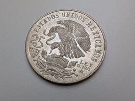 🇲🇽 Mexico 25 Pesos 1968 ** Silver 22.5g **
