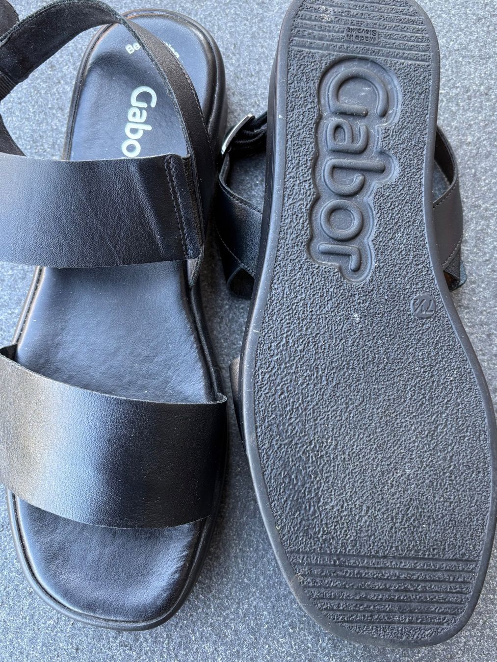 Gabor Scarpe da donna: Neue Leder Sandalen von GABOR  Gr 7.5 – Nuovo (secondo la descrizione) da Uster venduto da pri_6r68 2