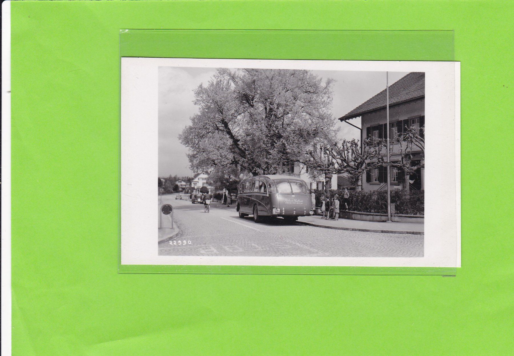 Cartoline postali: ZH Oldtimer-Bus-Kinder-Strassenpartie – Usato da St. Peterzell venduto da neckertal