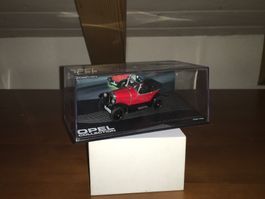 Opel 4/12 PS Laubfrosch 1/43 no Minichamps
