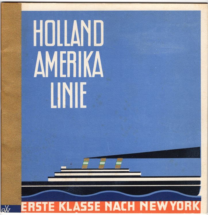 Holland Amerika Linie Erste Klasse nach New York Kaufen auf Ricardo