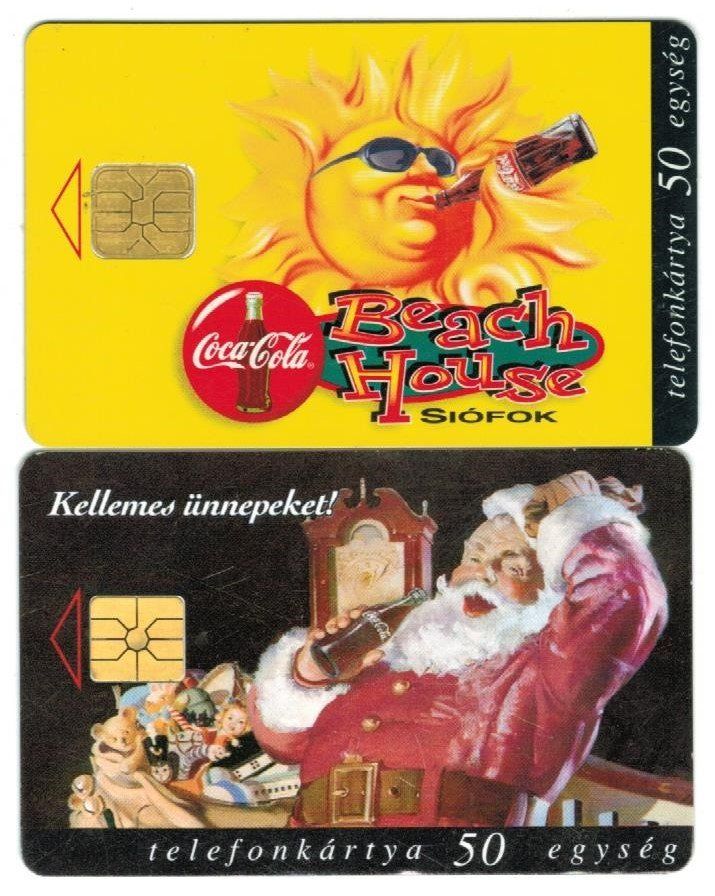 Cartes de téléphone: 2 Telefonkarten Ungarn Coca Cola – D'occasion à Zürich par tol_b7c7
