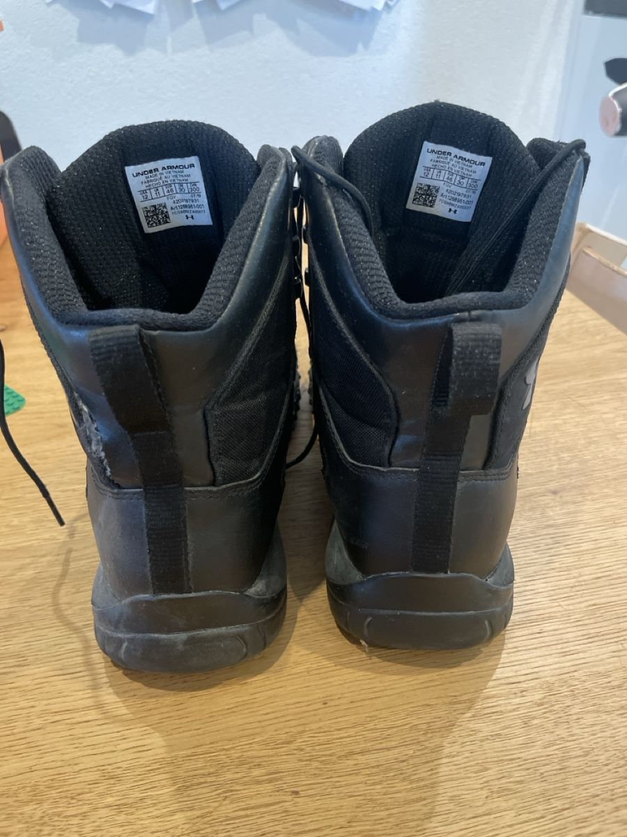 Under Armour Scarpe da uomo: Under Armour Herren Tactical Boots, Einsatzstiefel – Usato da Recherswil venduto da grafics 3