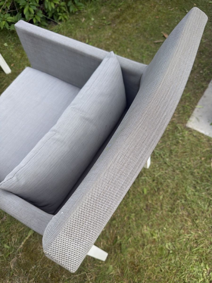 Sedie: Garden chairs grey x 2 – Usato da Mont-sur-Lausanne venduto da sashwindow 4
