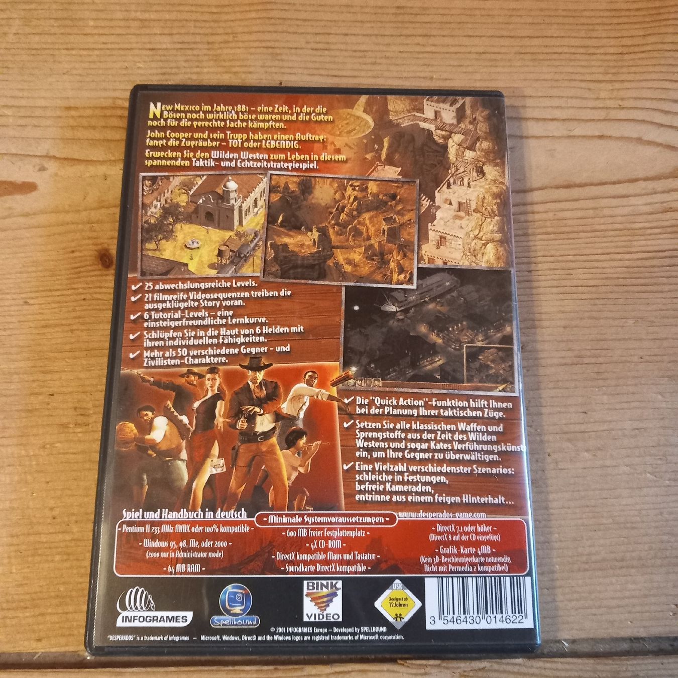 Giochi: Desperados: Wanted Dead or Alive - PC Spiel – Usato da Ebnat-Kappel venduto da blazzi 2