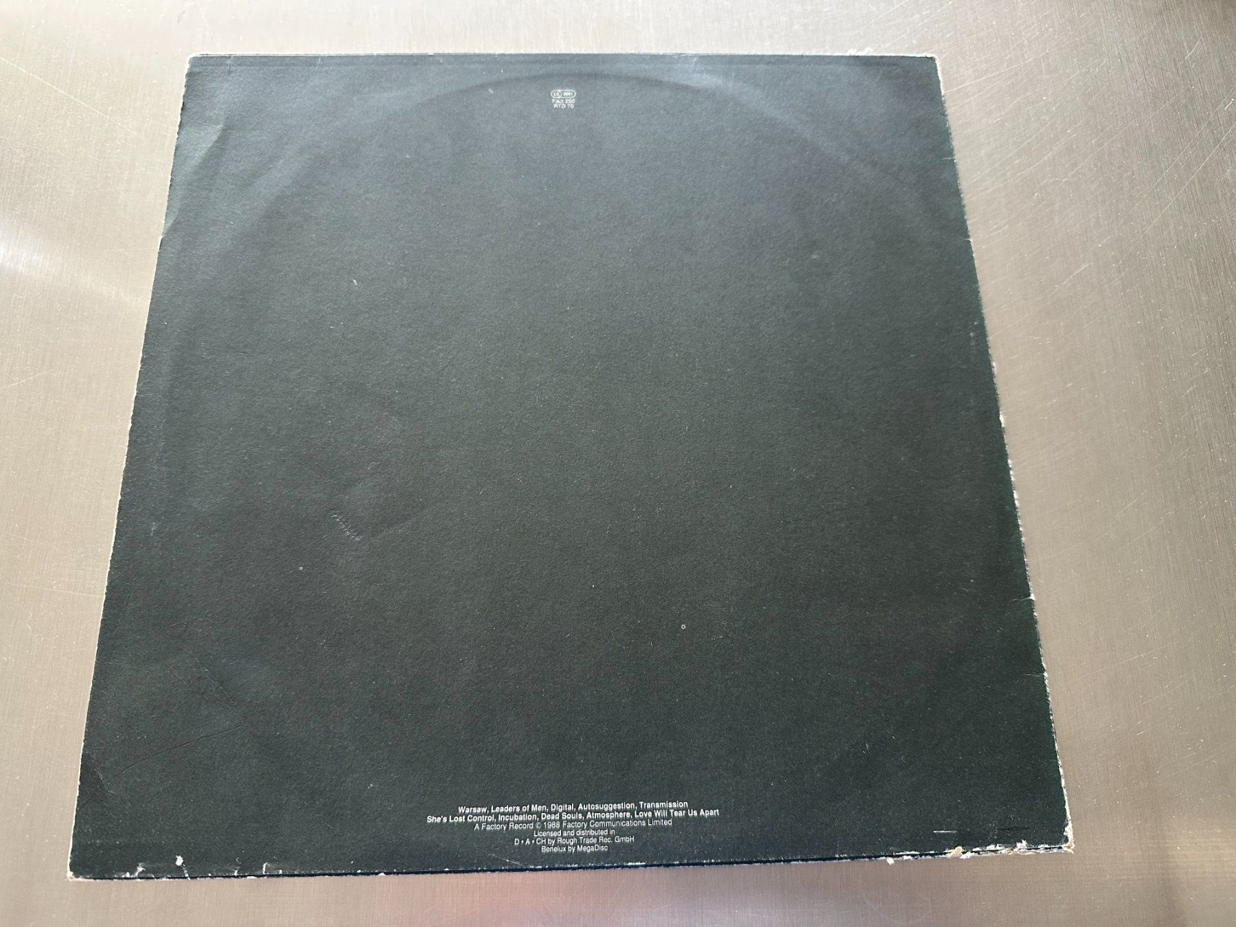 Schallplatten: JOY DIVISION LP SUBSTANCE - 1977-1980 – Gebraucht aus Sion von jaipur1401 1