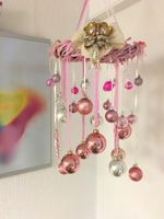 Fenstergirlande Christbaumkugeln Weihnachtsdeko Globus