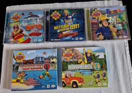 Lot Feuerwehrmann Sam CD Sammlung im ganzen 9 CD