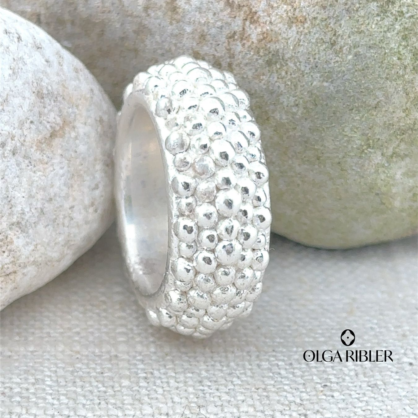 Olga Ribler Anelli: 925 Sterling Silber Statement Ring Grösse 54 – Nuovo (secondo la descrizione) da Luzern venduto da Schmuckoutlet 6