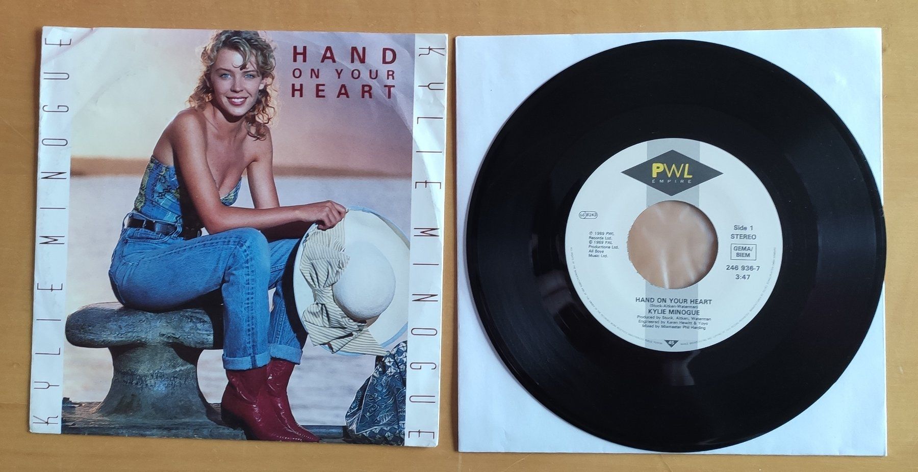 Dischi in vinile: Kylie Minogue - Hand On Your Heart – Usato da Lenzburg venduto da Pa_hcs 2