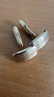Elegante Manschettenknöpfe, Goldfarben,