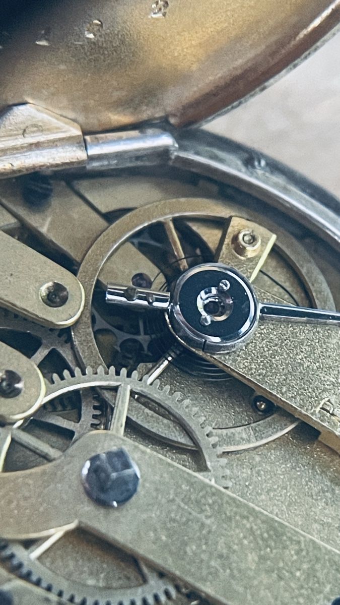 Uhren: Montre de poche échappement à cylindre – Gebraucht aus Les Breuleux von mh323 4