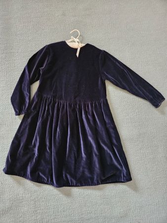 Unikat Festkleid, Weihnachten, Oper 140 Baumwollsamt