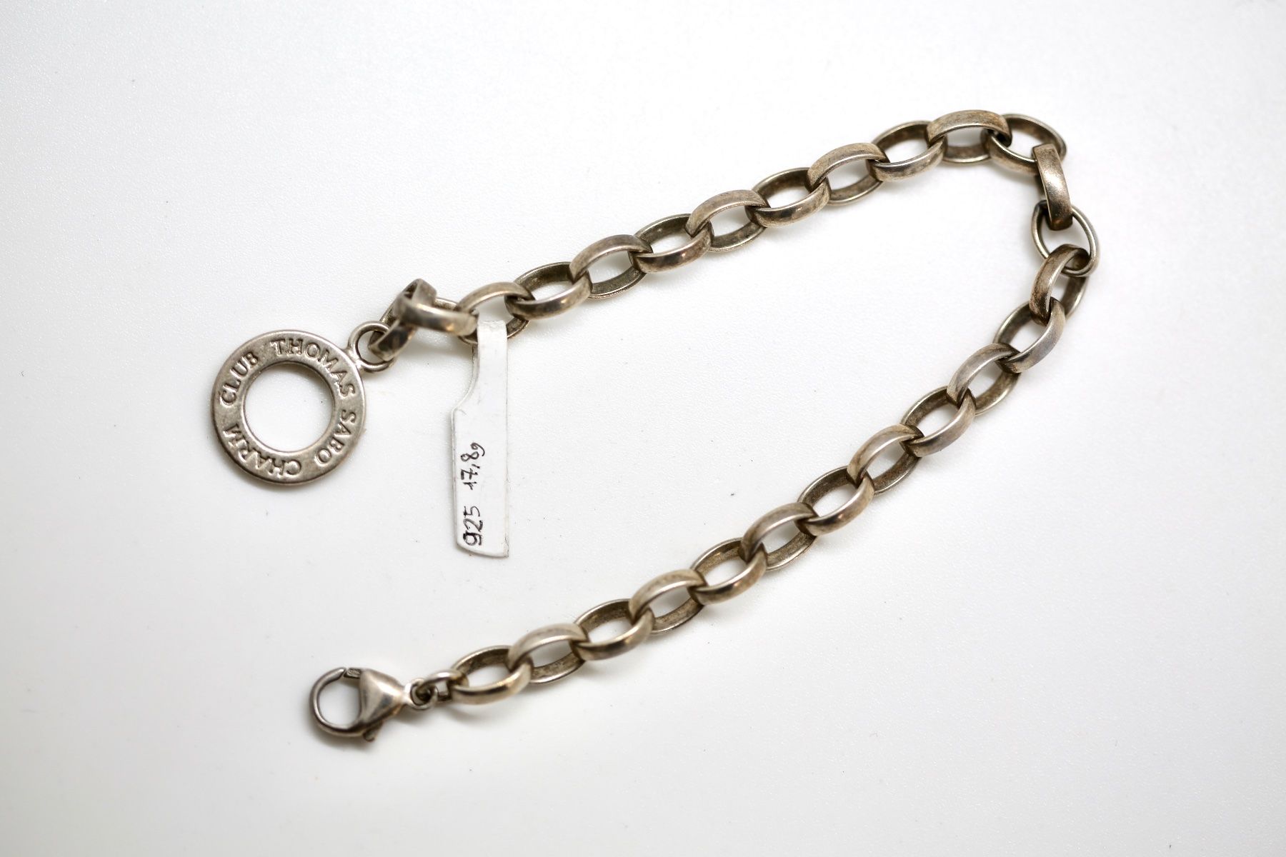 Thomas Sabo Armbänder & -reifen: Thomas Sabo Armkette 925 Silber – Gebraucht aus Reinach BL von Han-Numismatik