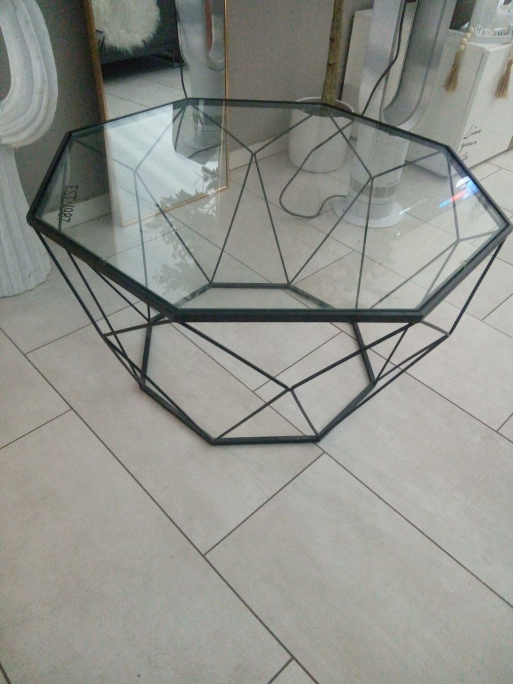 Maisons du monde Tavoli: Table basse maison du monde hexagonale – Usato da Colombier NE venduto da Ladym3 3