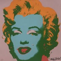 Andy Warhol - Marilyn Monroe Serigraphie Handnummeriert