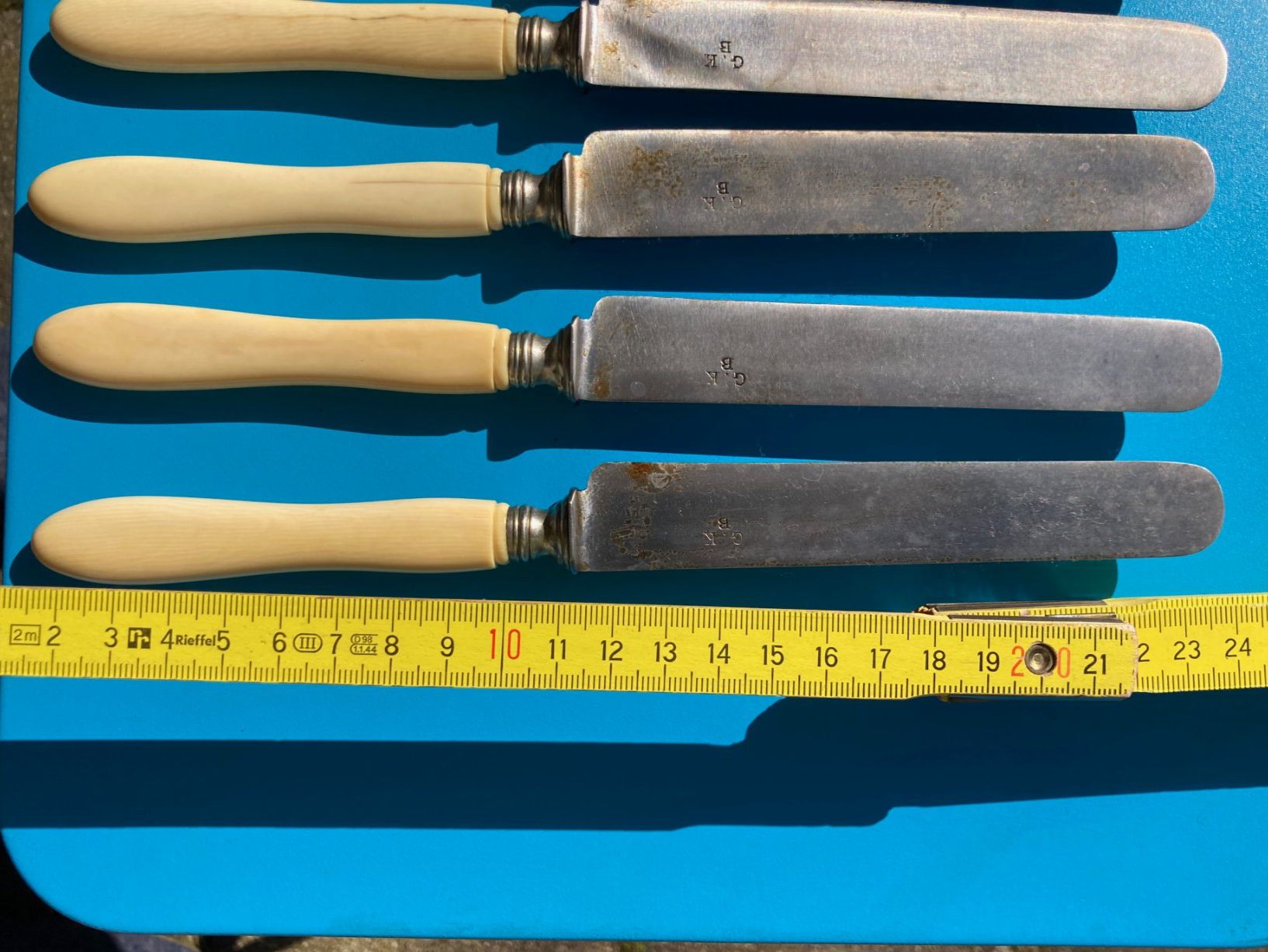 Posate: Antike Messer GKB – Usato da Bonstetten venduto da Fiora7 3
